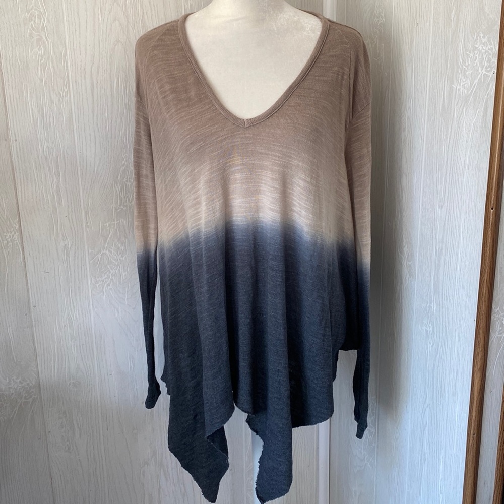 Young Fabulous & Broke•Ombre•Asymmetrical Top•Size XS•Boho